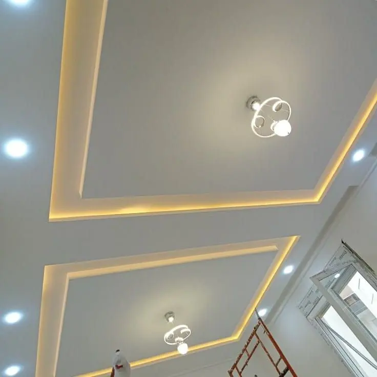 Plafond décoratif en plâtre – ACM Marrakech